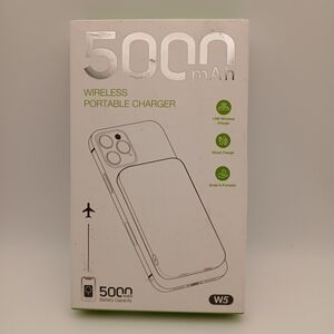 New 5000mAh Wireless Portable Charger